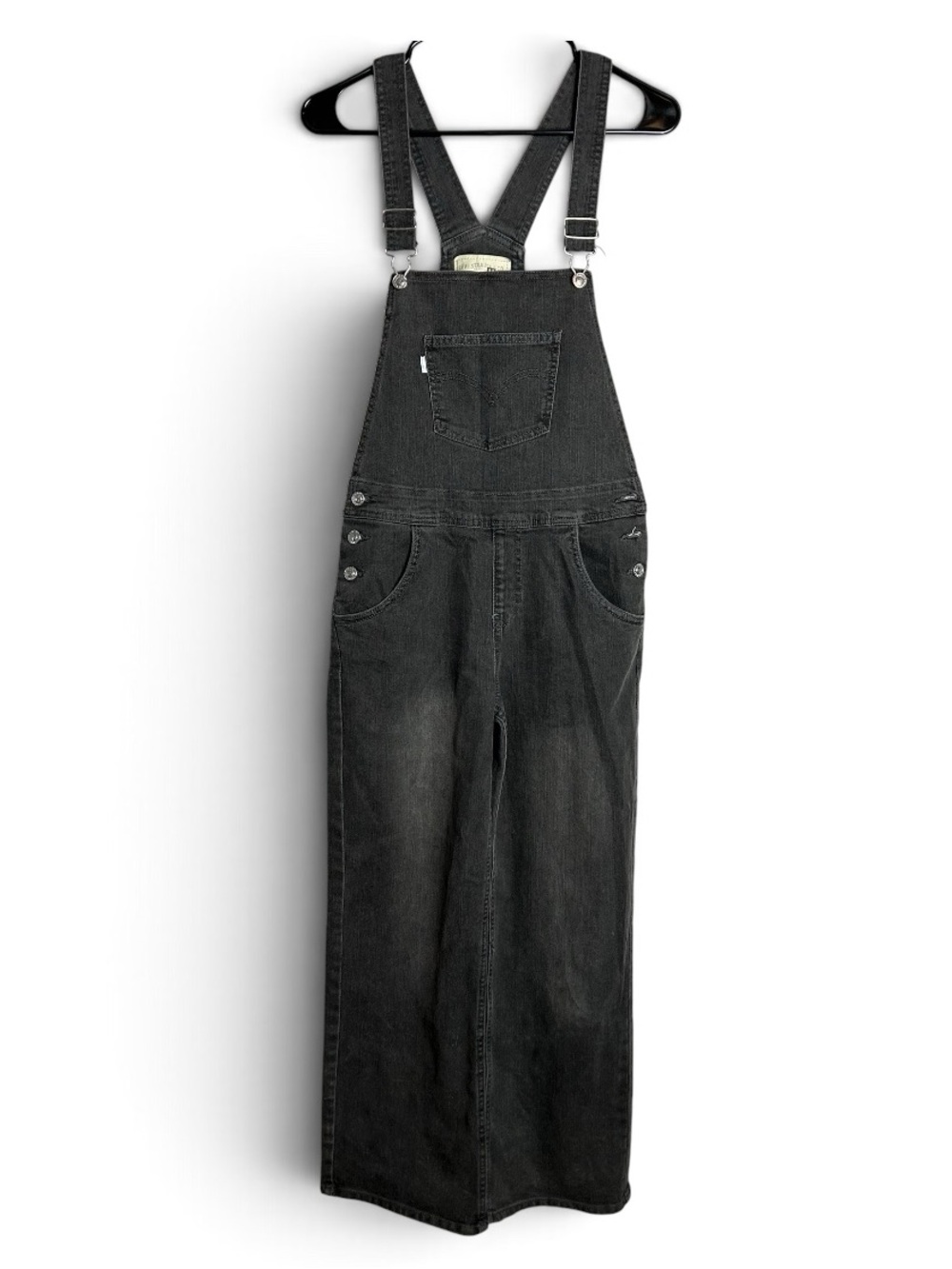 Levi's SilverTab Vintage Black Denim Overalls Size 16
